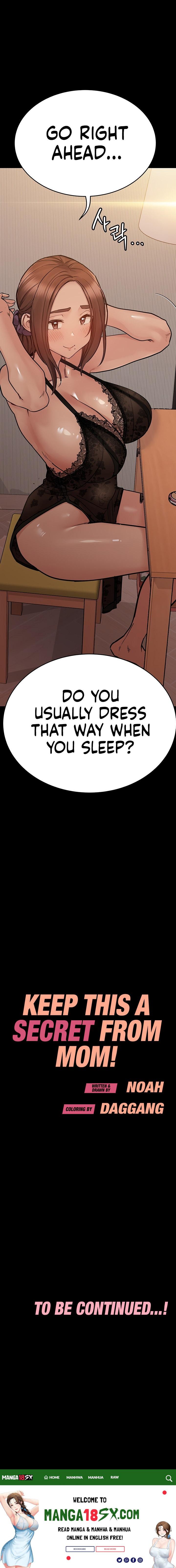 Keep it a secret from your mother! - Chapter 90 [photo 36] - MangaPorn