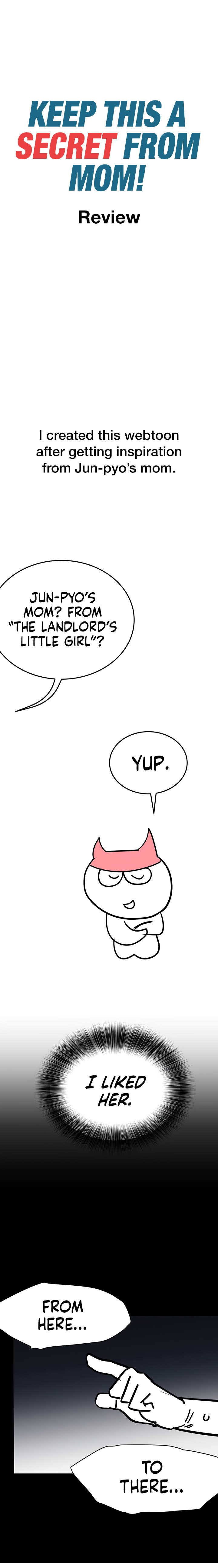 Keep it a secret from your mother! - Chapter 100.5 [photo 1] - MangaPorn