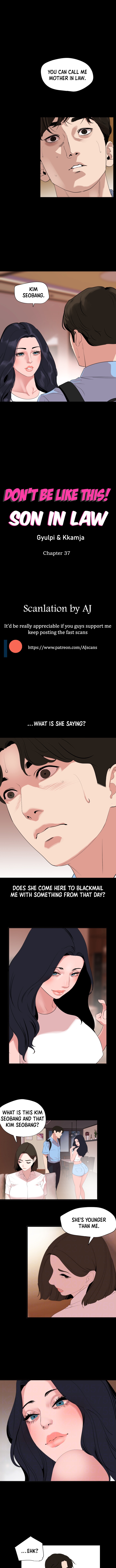 Don’t Be Like This! Son-In-Law - Chapter 37 [photo 1] - MangaPorn