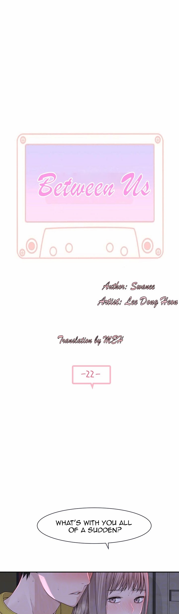 Between Us - Chapter 22 [photo 1] - MangaPorn