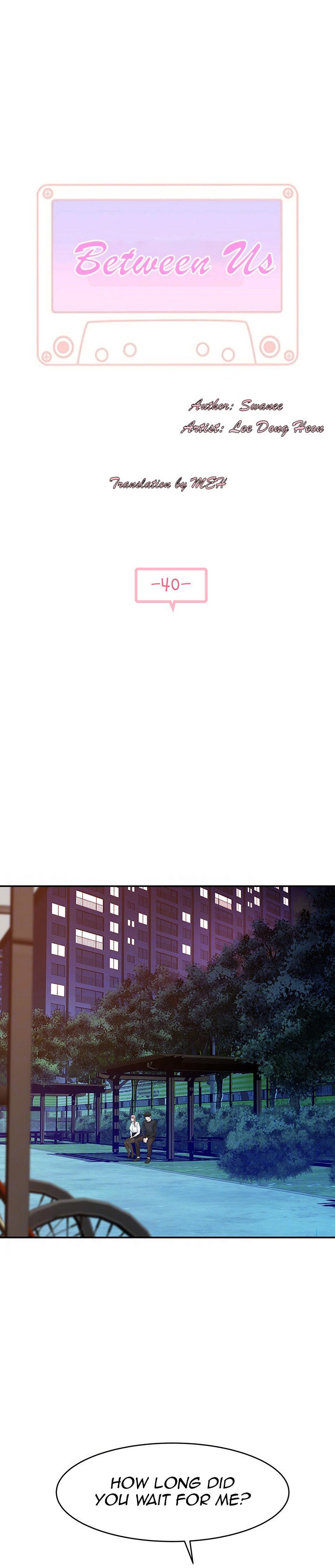 Between Us - Chapter 40 [photo 1] - MangaPorn