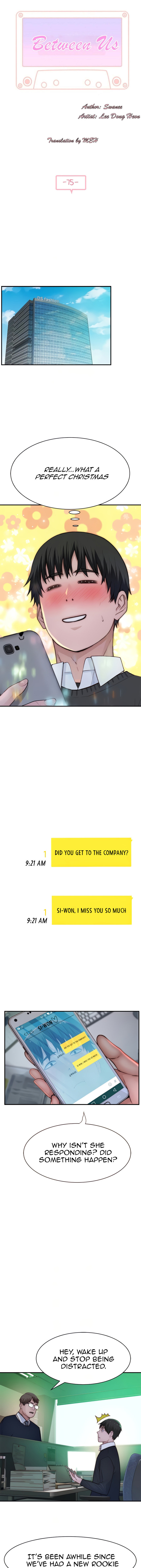 Between Us - Chapter 75 [photo 1] - MangaPorn