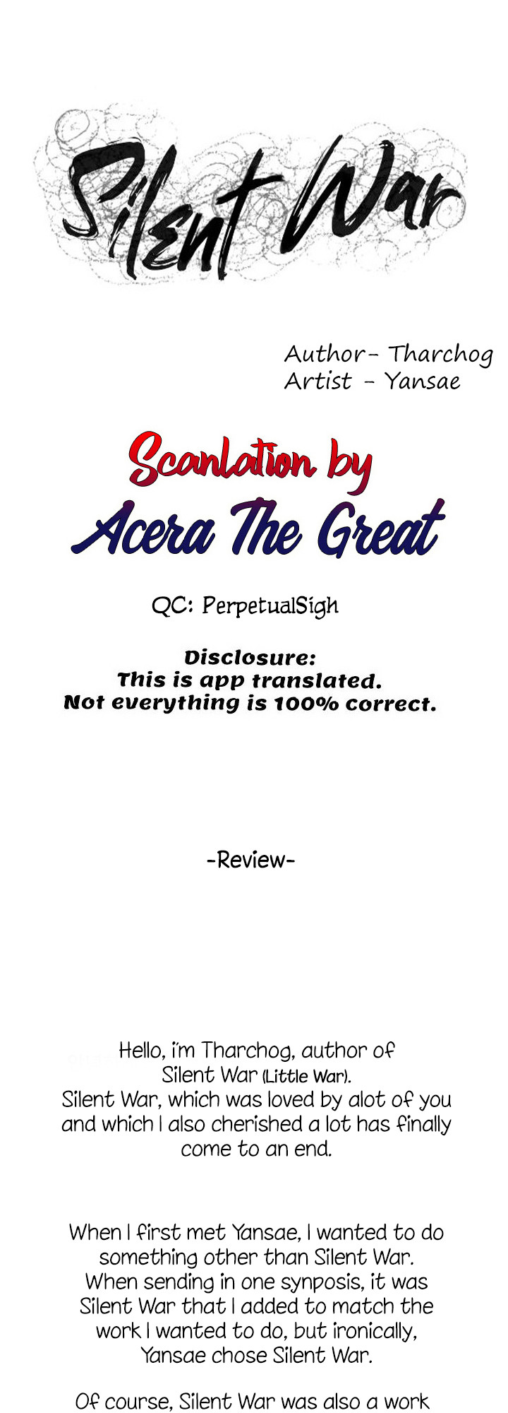 My Kingdom (Silent War) - Chapter 160.5 [photo 1] - MangaPorn