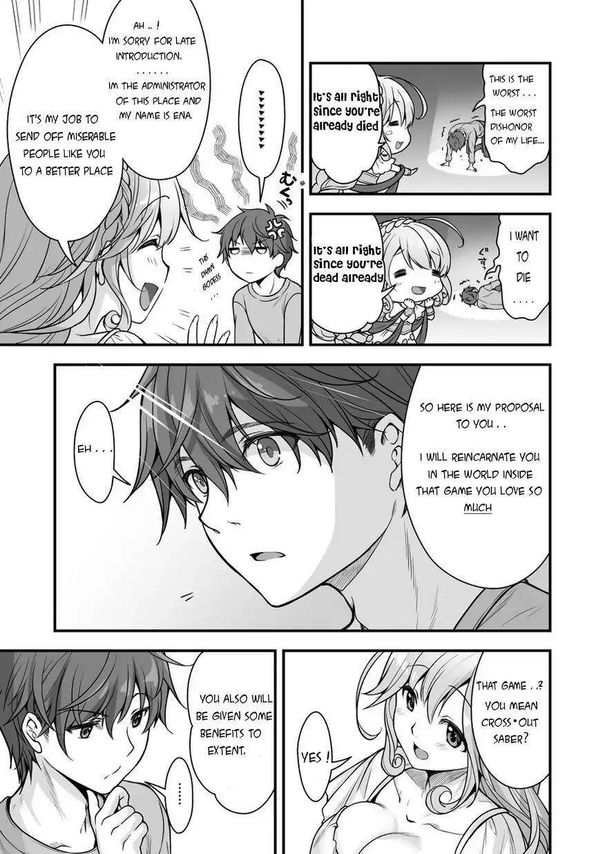 When I Was Playing Eroge With VR, I Was Reincarnated In A Different World, I Will Enslave All The Beautiful Demon Girls ~Crossout Saber~ - Chapter 0 [photo 7] - MangaPorn