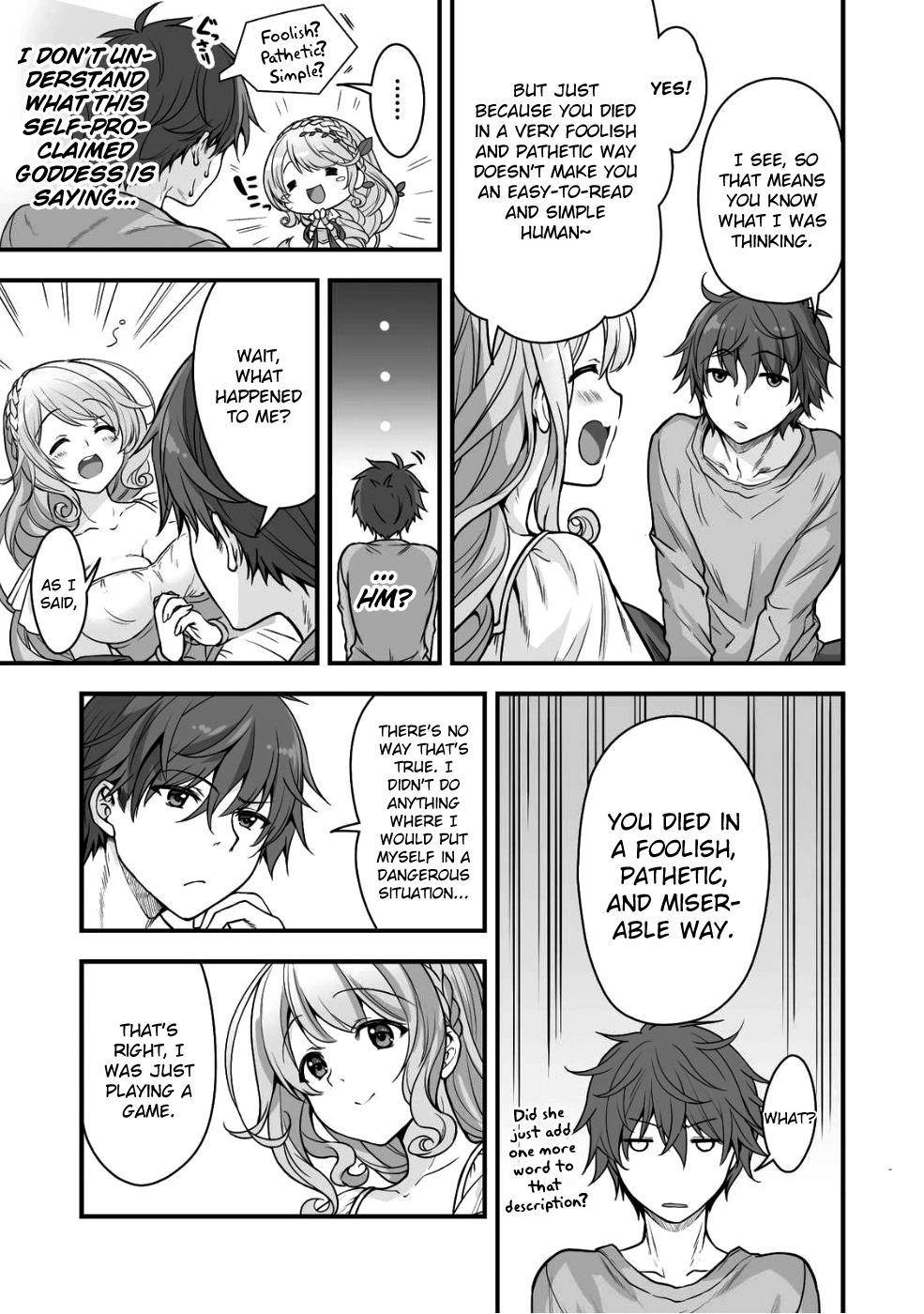 When I Was Playing Eroge With VR, I Was Reincarnated In A Different World, I Will Enslave All The Beautiful Demon Girls ~Crossout Saber~ - Chapter 1 [photo 5] - MangaPorn