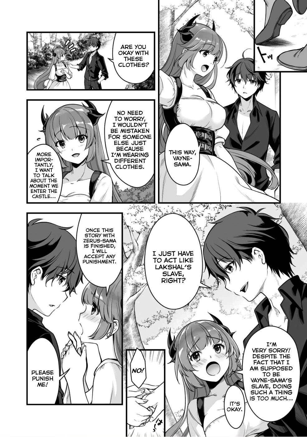 When I Was Playing Eroge With VR, I Was Reincarnated In A Different World, I Will Enslave All The Beautiful Demon Girls ~Crossout Saber~ - Chapter 3 [photo 2] - MangaPorn