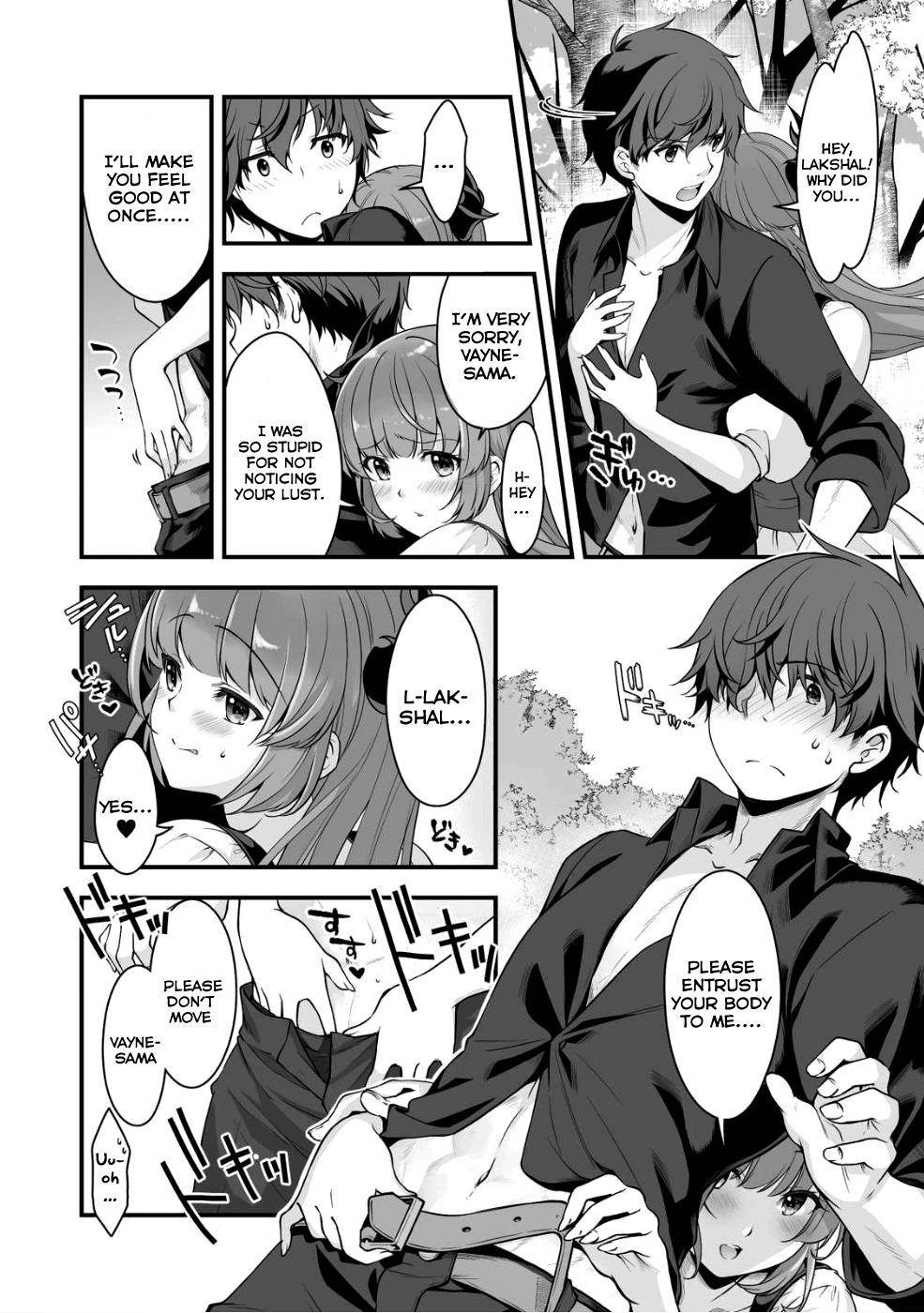 When I Was Playing Eroge With VR, I Was Reincarnated In A Different World, I Will Enslave All The Beautiful Demon Girls ~Crossout Saber~ - Chapter 3 [photo 8] - MangaPorn