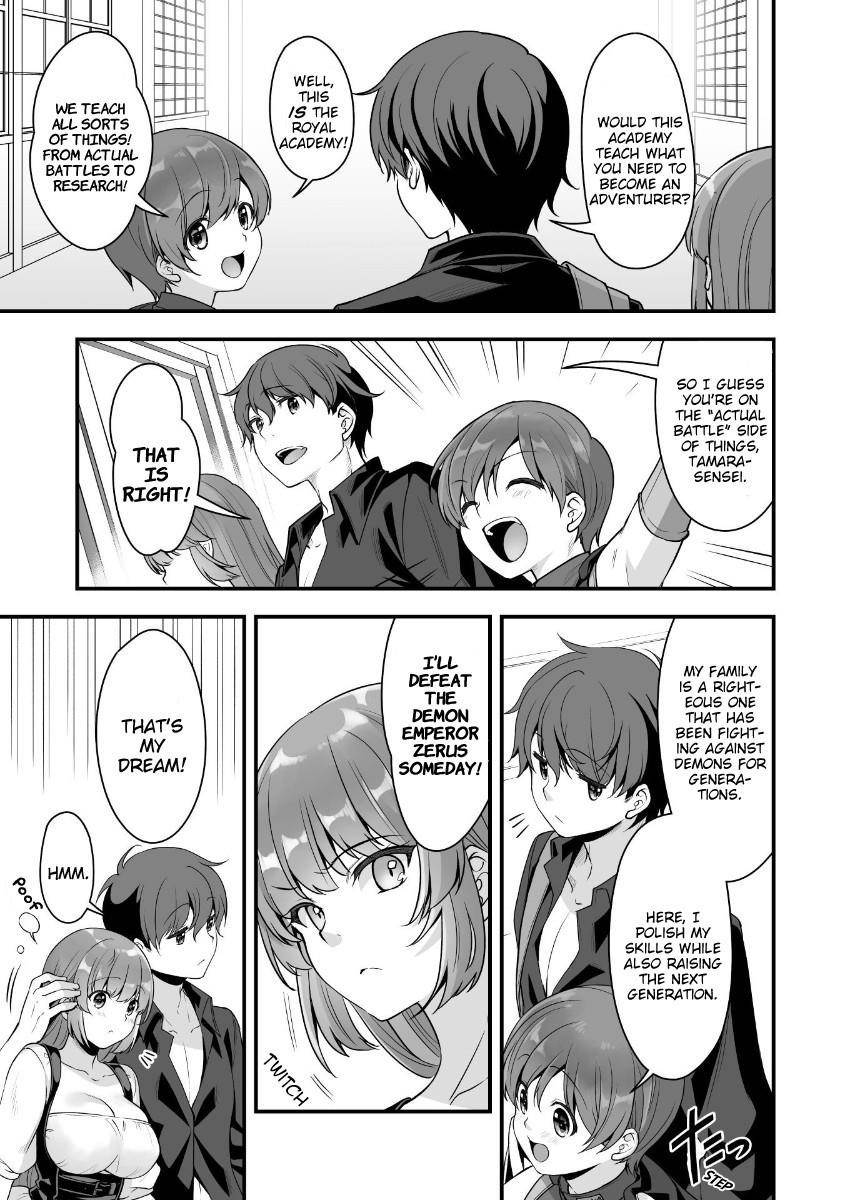 When I Was Playing Eroge With VR, I Was Reincarnated In A Different World, I Will Enslave All The Beautiful Demon Girls ~Crossout Saber~ - Chapter 7 [photo 3] - MangaPorn