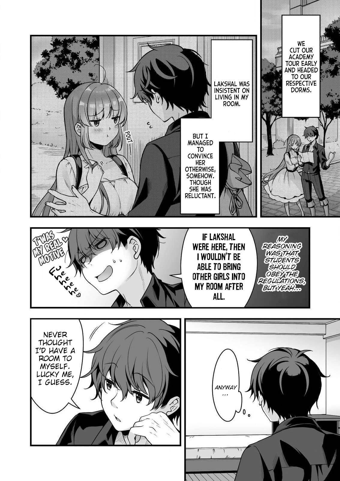 When I Was Playing Eroge With VR, I Was Reincarnated In A Different World, I Will Enslave All The Beautiful Demon Girls ~Crossout Saber~ - Chapter 8 [photo 2] - MangaPorn