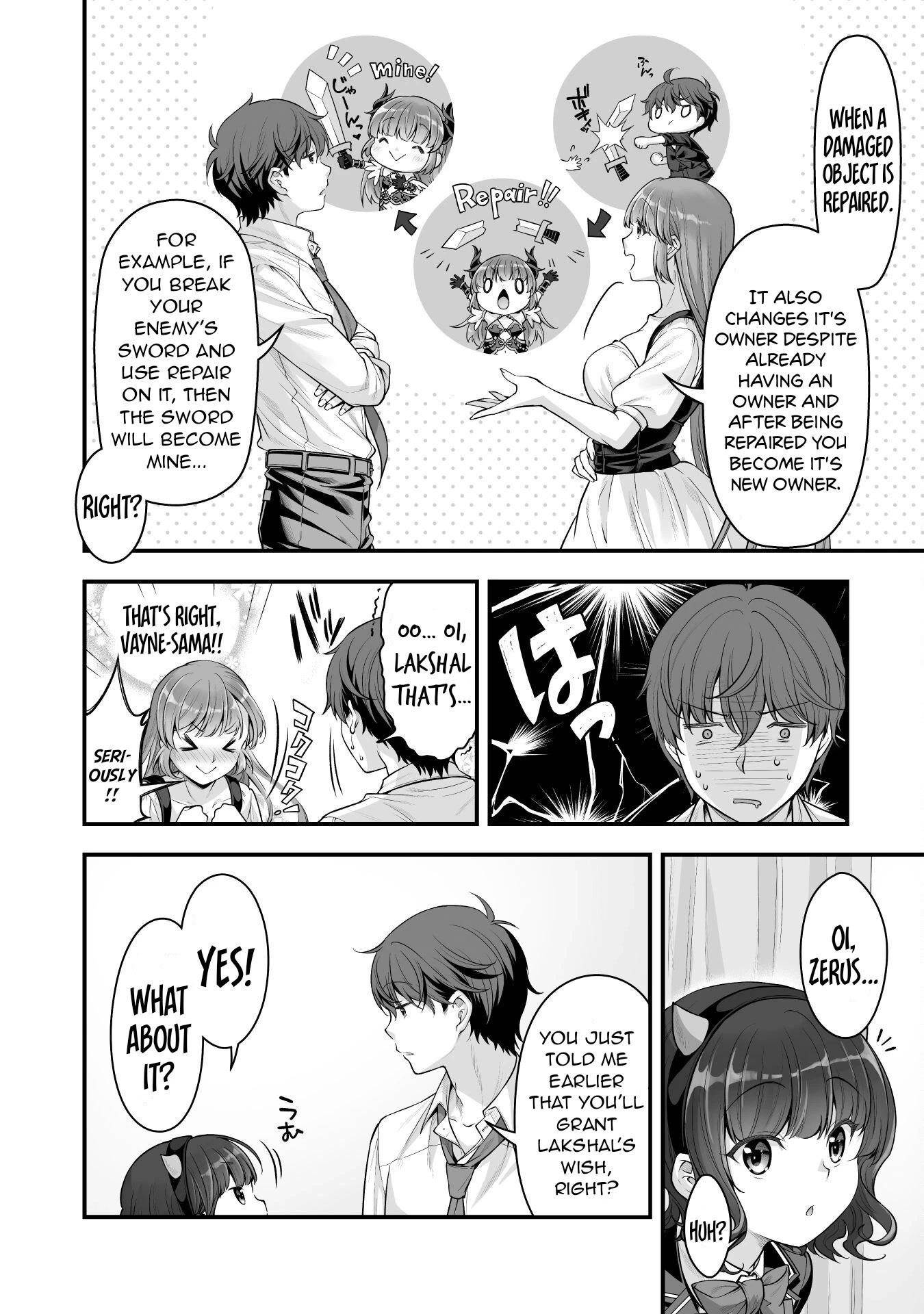 When I Was Playing Eroge With VR, I Was Reincarnated In A Different World, I Will Enslave All The Beautiful Demon Girls ~Crossout Saber~ - Chapter 14 [photo 14] - MangaPorn