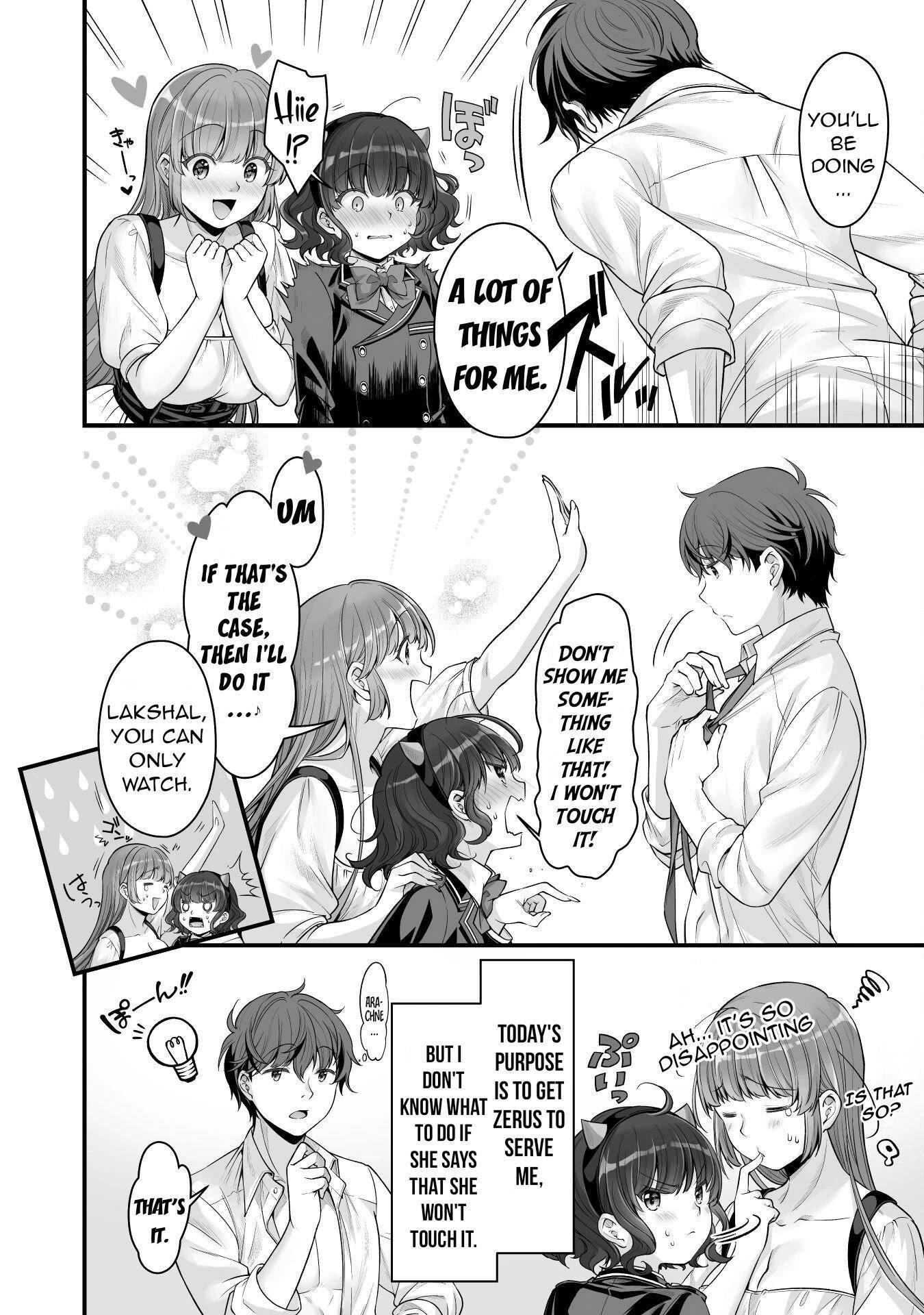 When I Was Playing Eroge With VR, I Was Reincarnated In A Different World, I Will Enslave All The Beautiful Demon Girls ~Crossout Saber~ - Chapter 15 [photo 4] - MangaPorn