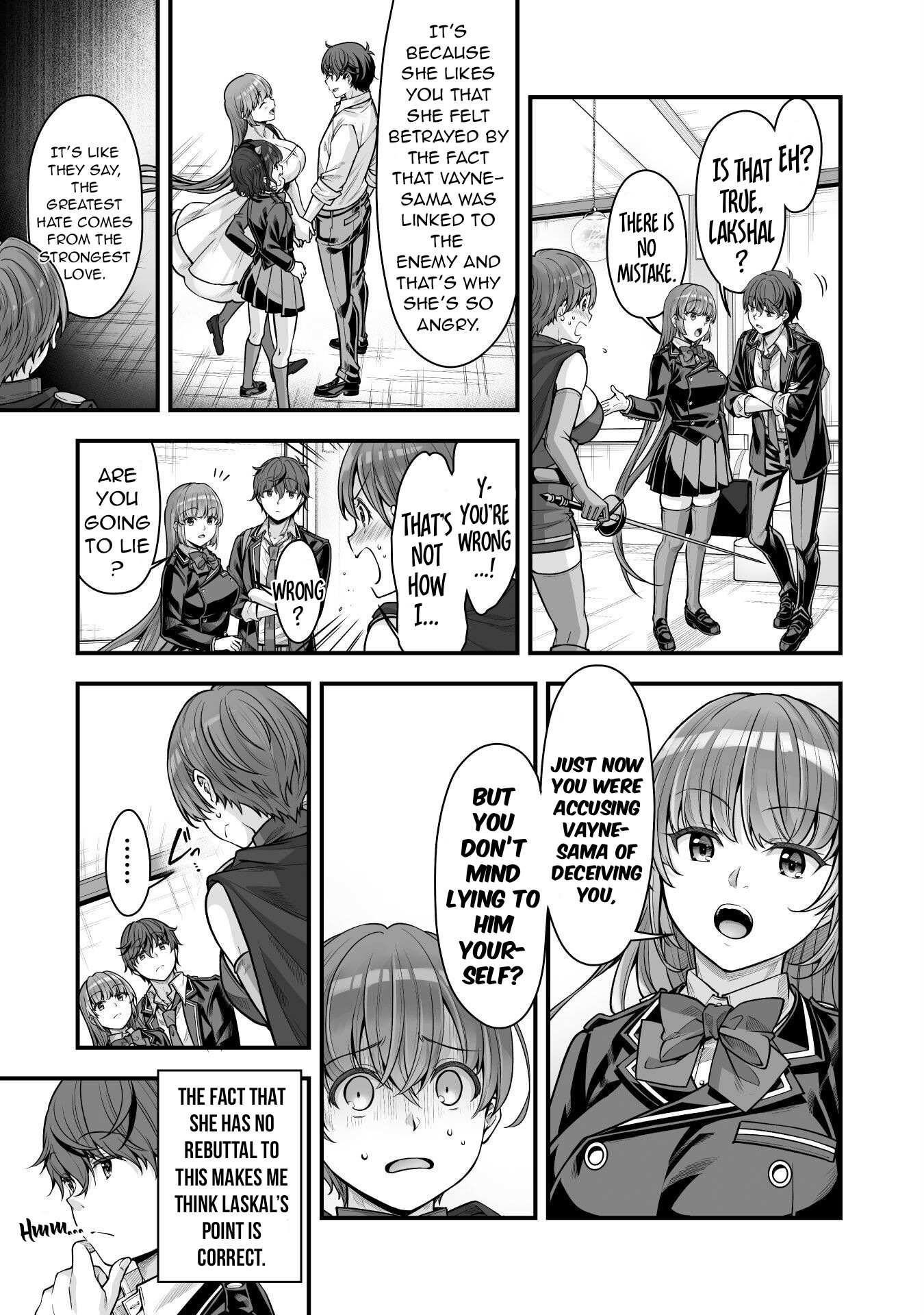 When I Was Playing Eroge With VR, I Was Reincarnated In A Different World, I Will Enslave All The Beautiful Demon Girls ~Crossout Saber~ - Chapter 17 [photo 5] - MangaPorn