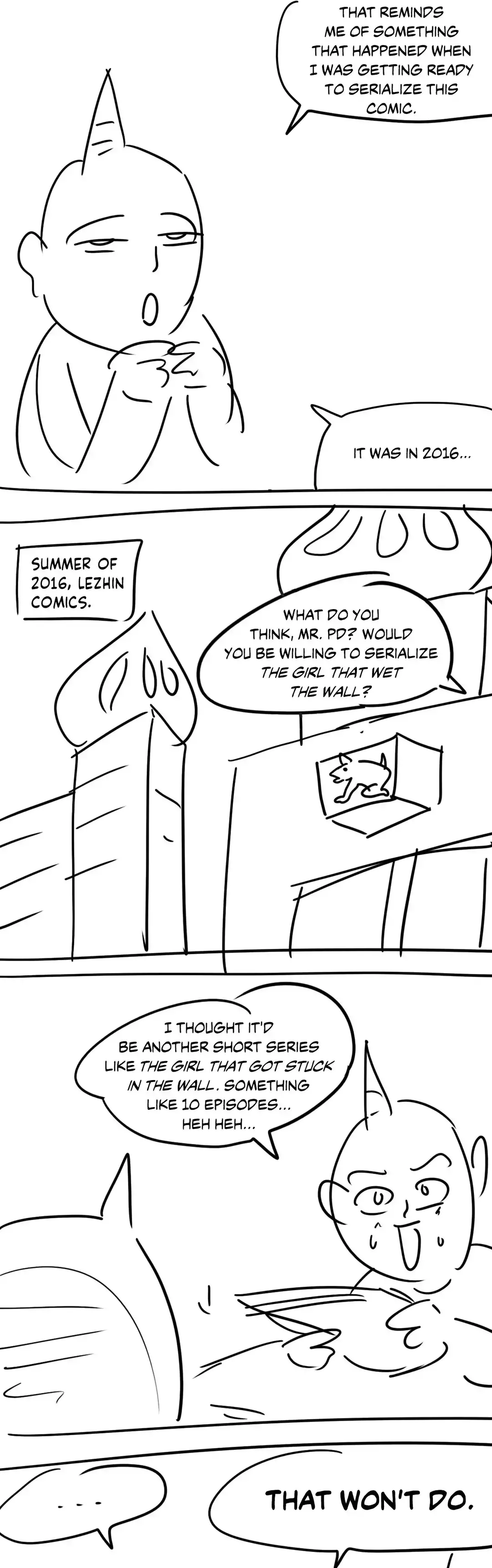 The Girl that Wet the Wall - Chapter 53.5 [photo 2] - MangaPorn