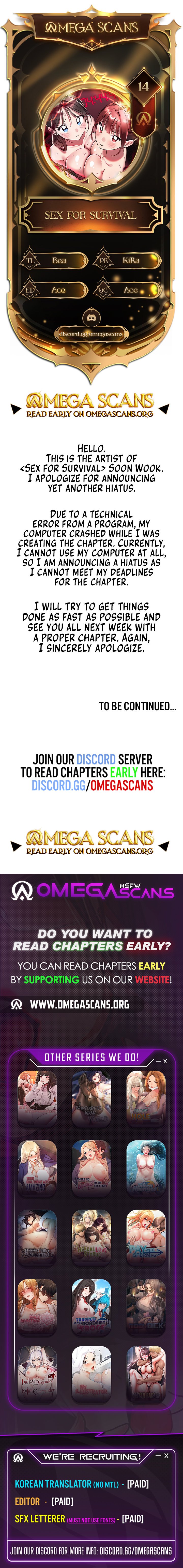 Sex for Survival - Chapter 14.5 [photo 1] - MangaPorn