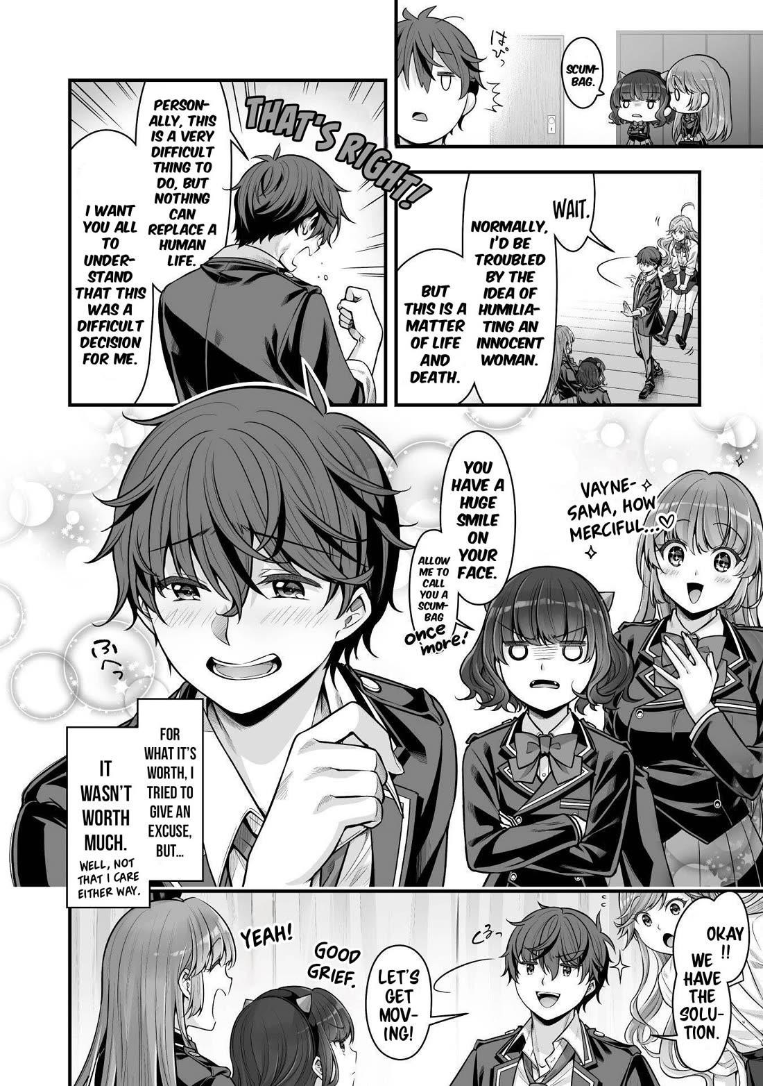 When I Was Playing Eroge With VR, I Was Reincarnated In A Different World, I Will Enslave All The Beautiful Demon Girls ~Crossout Saber~ - Chapter 18 [photo 17] - MangaPorn