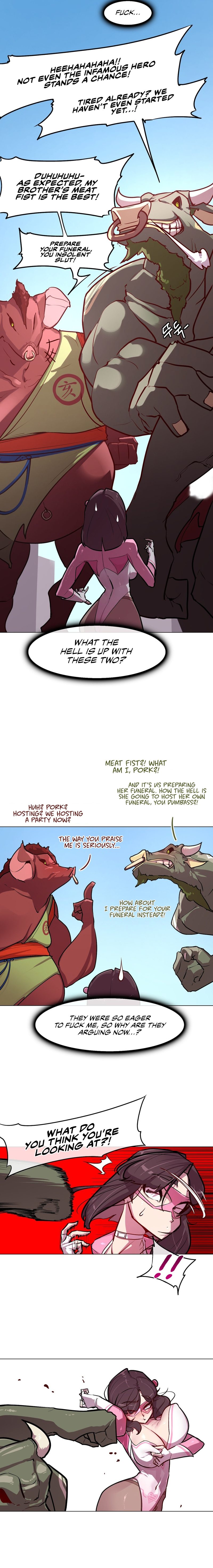 Secret! Orgasm Hero - Chapter 4 [photo 2] - MangaPorn