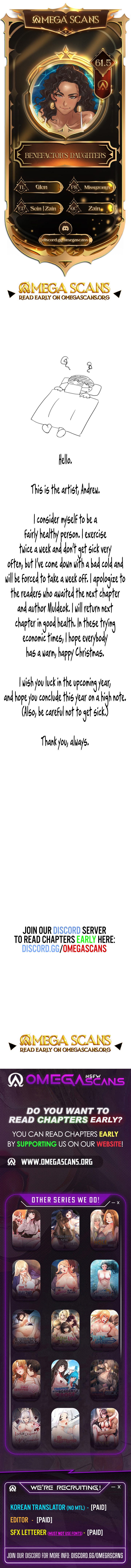 Benefactor’s Daughters - Chapter 61.5 [photo 1] - MangaPorn