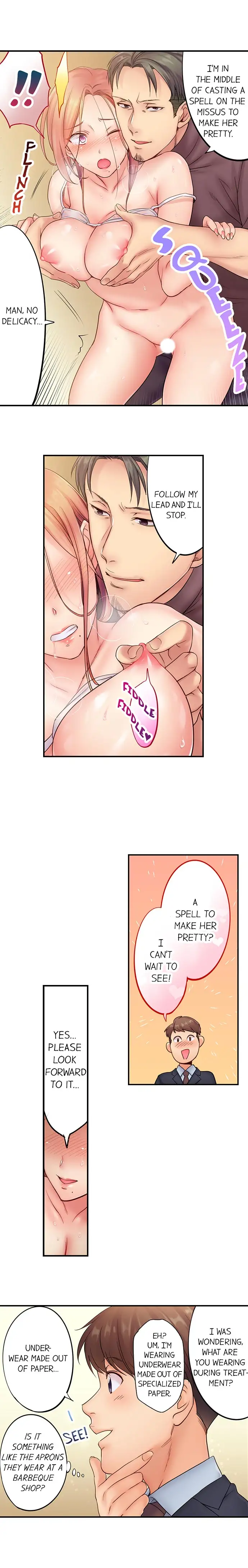 I Can’t Resist His Massage! Cheating in Front of My Husband’s Eyes - Chapter 2 [photo 9] - MangaPorn