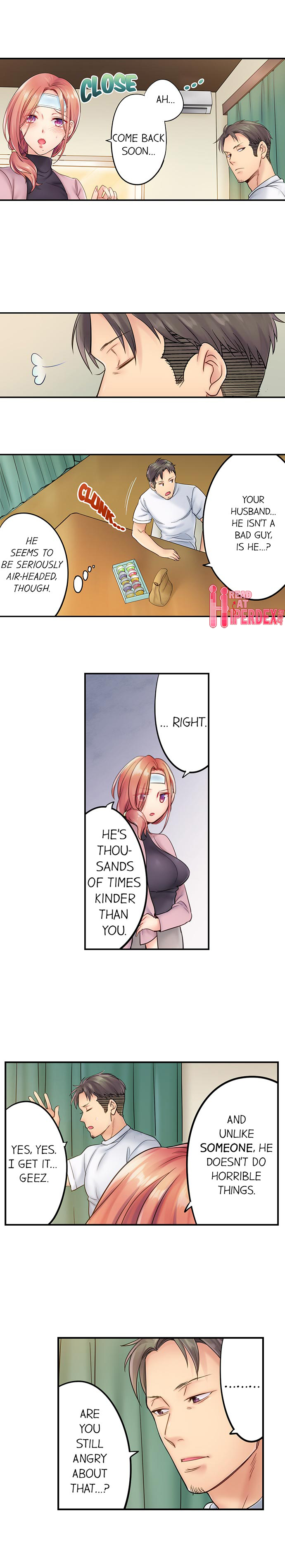 I Can’t Resist His Massage! Cheating in Front of My Husband’s Eyes - Chapter 9 [photo 5] - MangaPorn