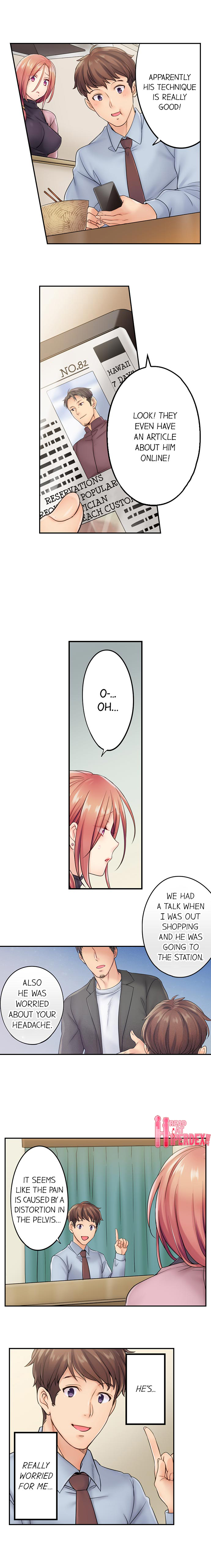 I Can’t Resist His Massage! Cheating in Front of My Husband’s Eyes - Chapter 12 [photo 8] - MangaPorn