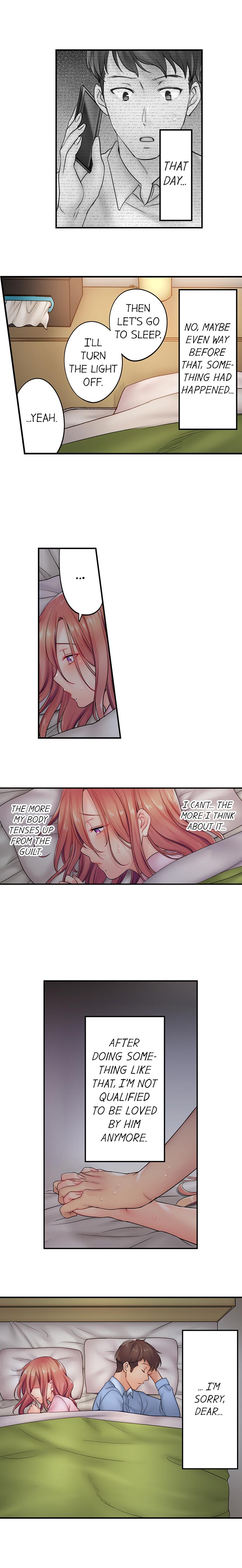 I Can’t Resist His Massage! Cheating in Front of My Husband’s Eyes - Chapter 19 [photo 5] - MangaPorn