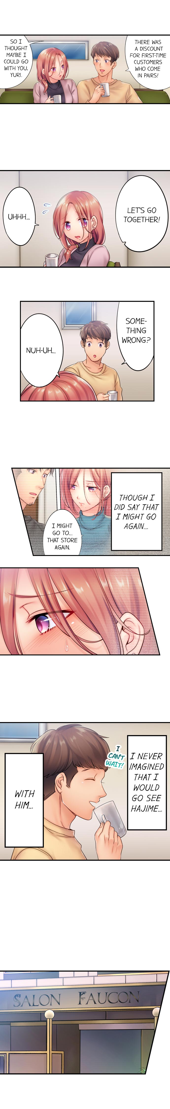 I Can’t Resist His Massage! Cheating in Front of My Husband’s Eyes - Chapter 19 [photo 7] - MangaPorn