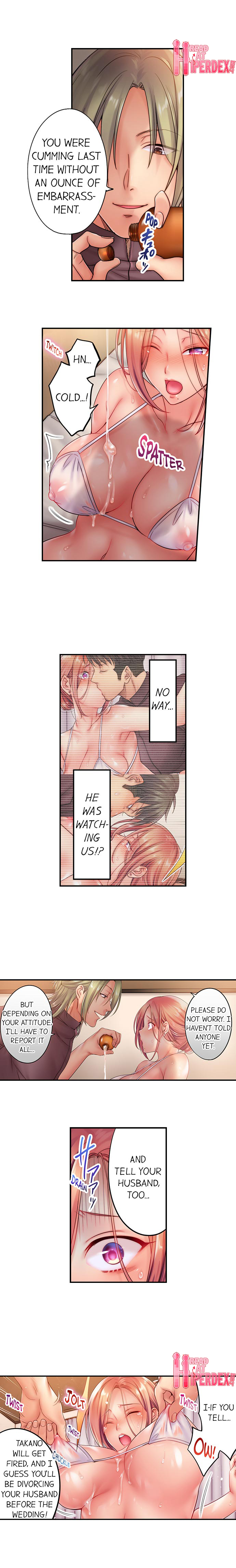 I Can’t Resist His Massage! Cheating in Front of My Husband’s Eyes - Chapter 23 [photo 7] - MangaPorn