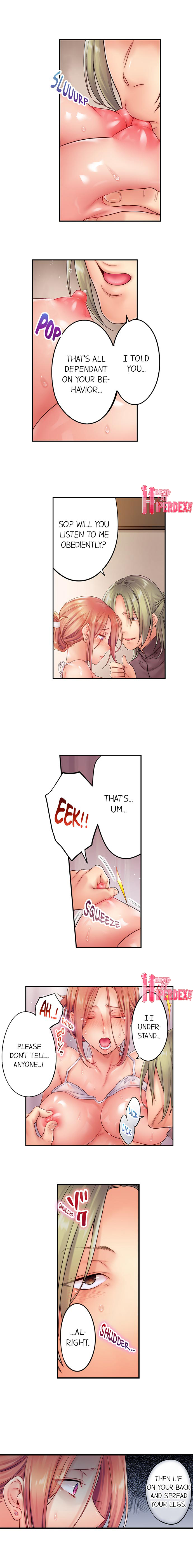 I Can’t Resist His Massage! Cheating in Front of My Husband’s Eyes - Chapter 23 [photo 9] - MangaPorn