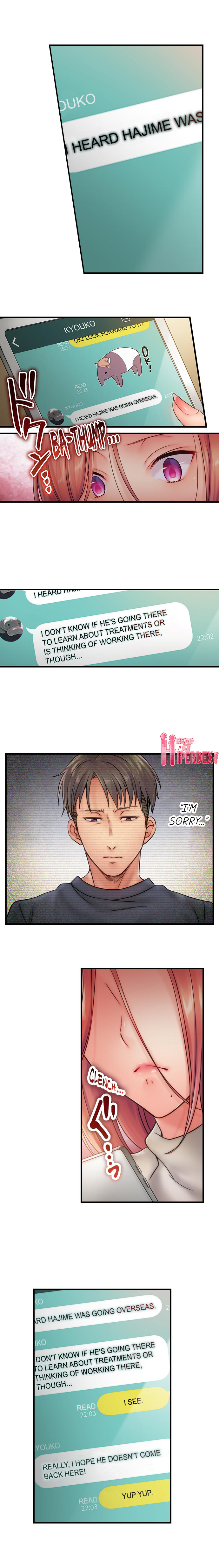 I Can’t Resist His Massage! Cheating in Front of My Husband’s Eyes - Chapter 29 [photo 4] - MangaPorn