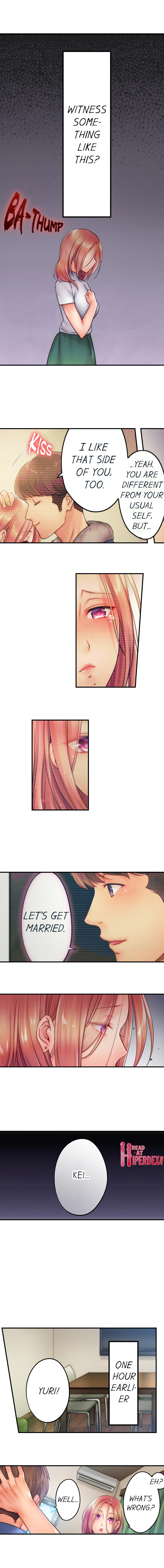 I Can’t Resist His Massage! Cheating in Front of My Husband’s Eyes - Chapter 31 [photo 6] - MangaPorn