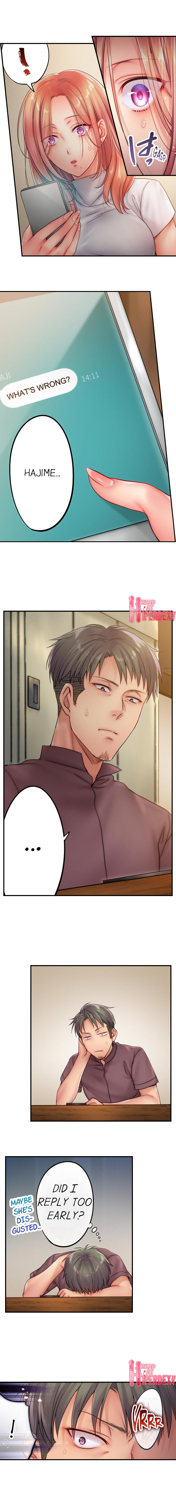 I Can’t Resist His Massage! Cheating in Front of My Husband’s Eyes - Chapter 32 [photo 4] - MangaPorn