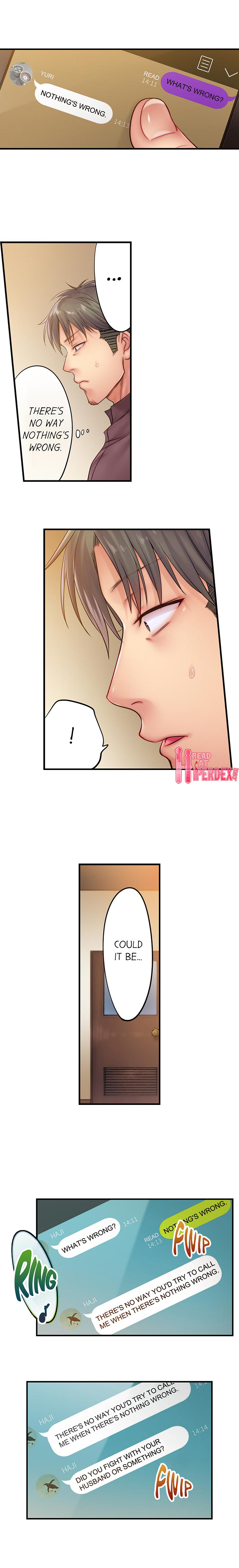 I Can’t Resist His Massage! Cheating in Front of My Husband’s Eyes - Chapter 32 [photo 5] - MangaPorn