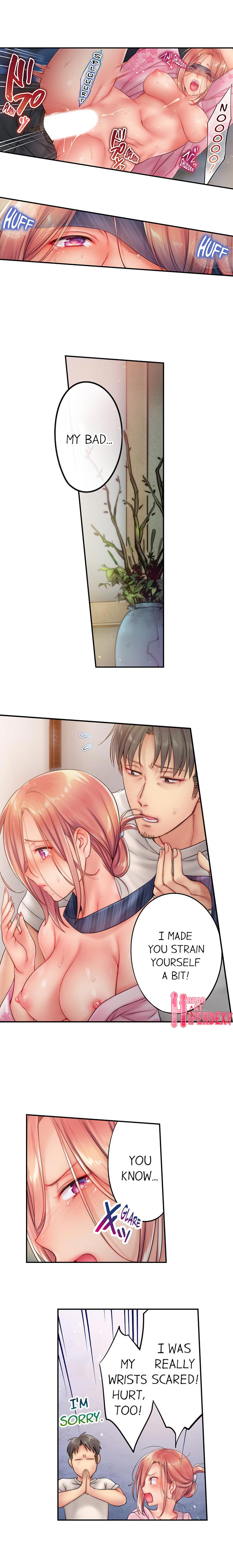 I Can’t Resist His Massage! Cheating in Front of My Husband’s Eyes - Chapter 35 [photo 2] - MangaPorn