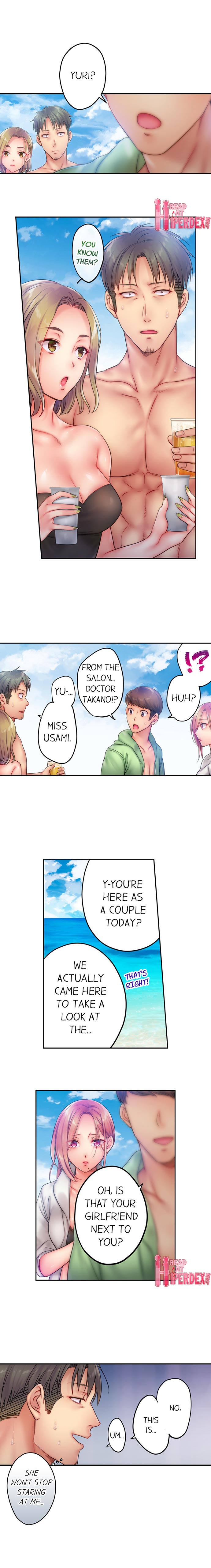 I Can’t Resist His Massage! Cheating in Front of My Husband’s Eyes - Chapter 37 [photo 9] - MangaPorn