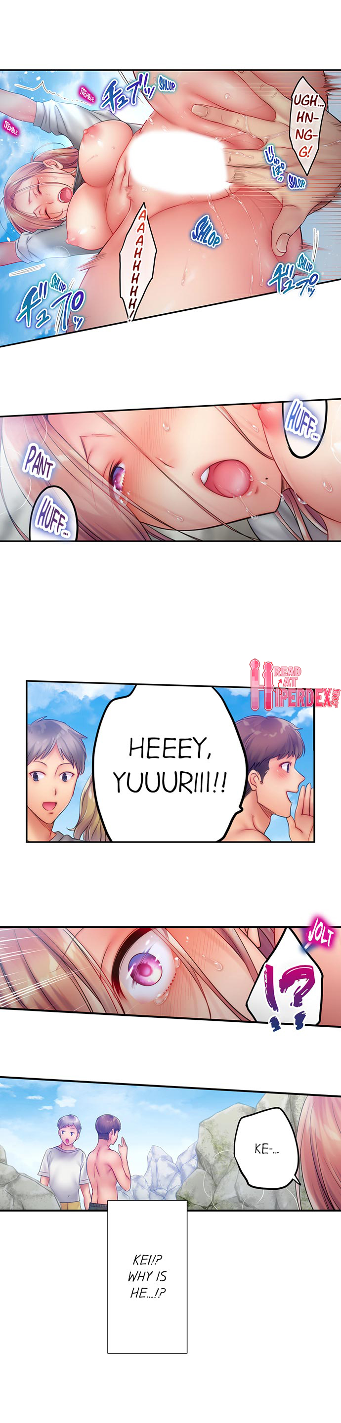 I Can’t Resist His Massage! Cheating in Front of My Husband’s Eyes - Chapter 39 [photo 5] - MangaPorn