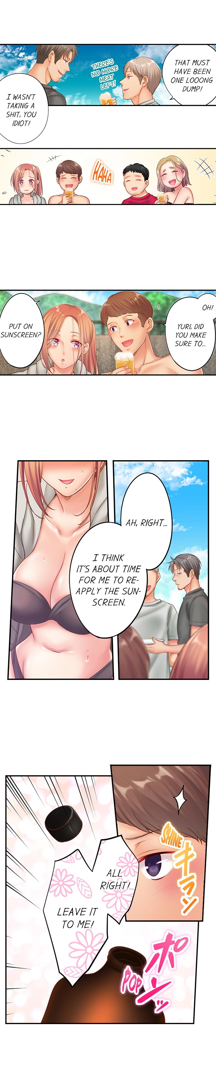 I Can’t Resist His Massage! Cheating in Front of My Husband’s Eyes - Chapter 40 [photo 7] - MangaPorn