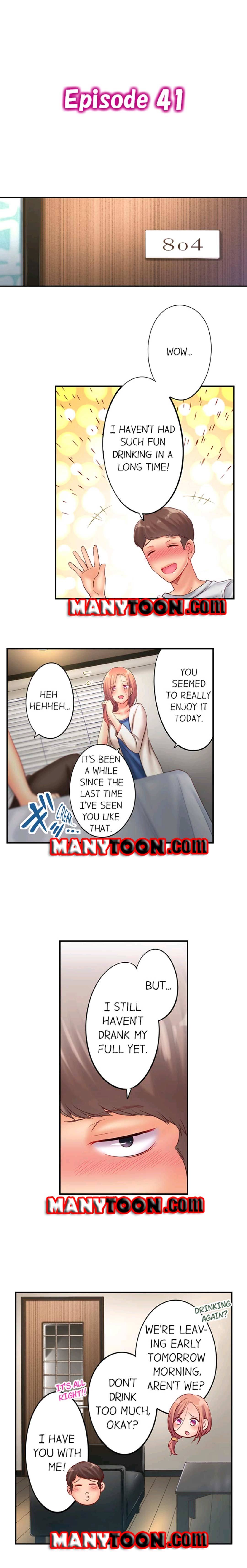I Can’t Resist His Massage! Cheating in Front of My Husband’s Eyes - Chapter 41 [photo 1] - MangaPorn