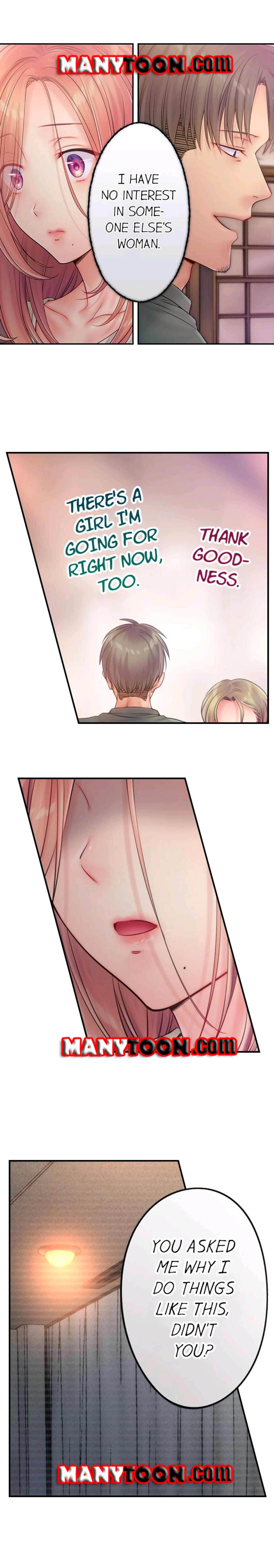 I Can’t Resist His Massage! Cheating in Front of My Husband’s Eyes - Chapter 45 [photo 5] - MangaPorn