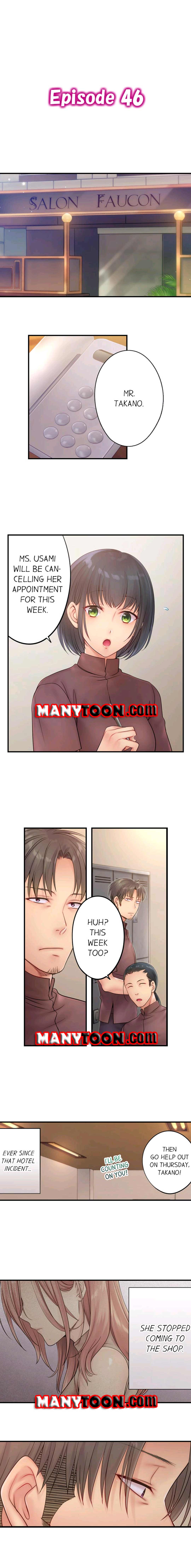 I Can’t Resist His Massage! Cheating in Front of My Husband’s Eyes - Chapter 46 [photo 1] - MangaPorn
