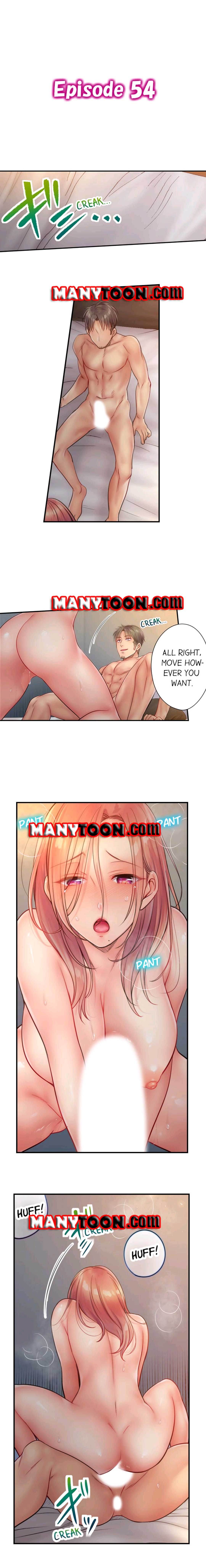 I Can’t Resist His Massage! Cheating in Front of My Husband’s Eyes - Chapter 54 [photo 1] - MangaPorn