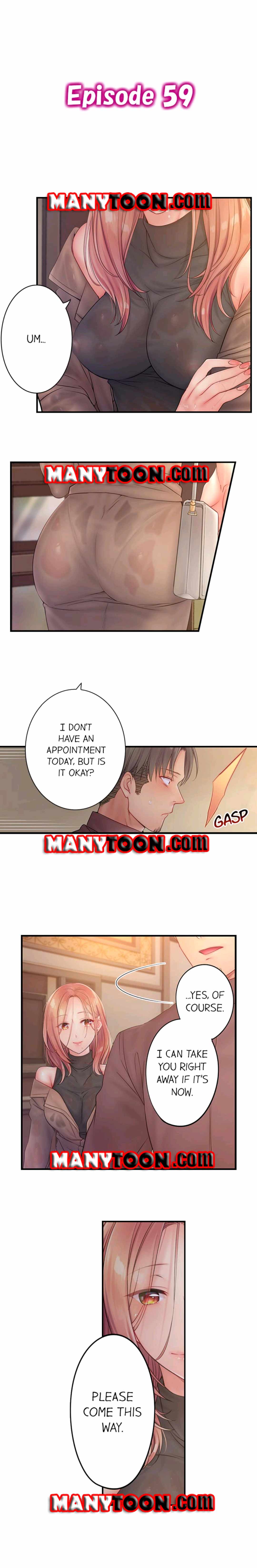 I Can’t Resist His Massage! Cheating in Front of My Husband’s Eyes - Chapter 59 [photo 1] - MangaPorn