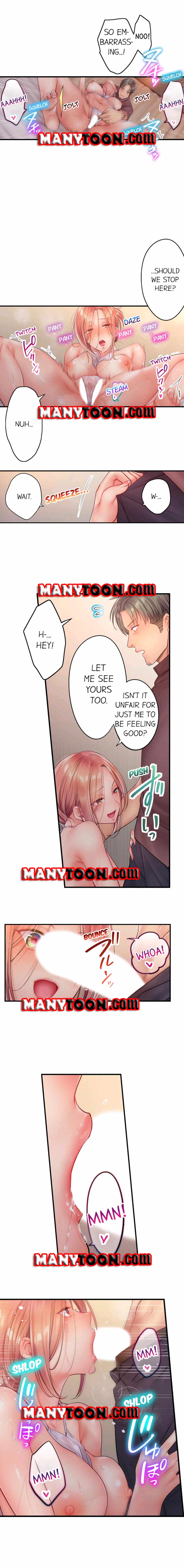 I Can’t Resist His Massage! Cheating in Front of My Husband’s Eyes - Chapter 60 [photo 2] - MangaPorn