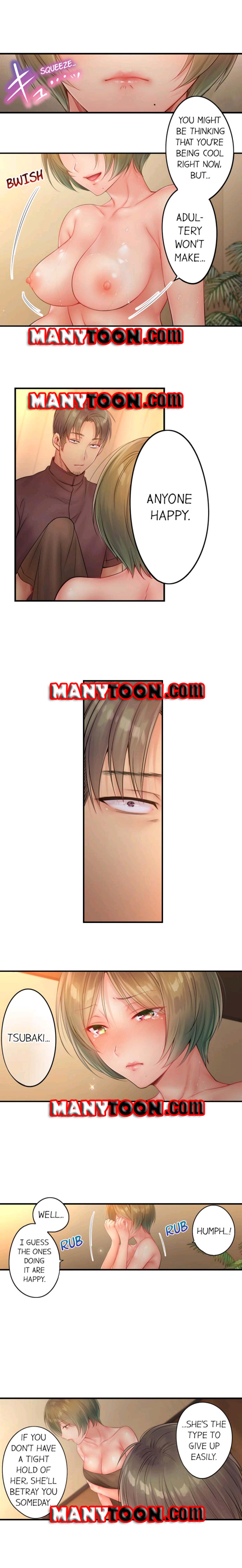 I Can’t Resist His Massage! Cheating in Front of My Husband’s Eyes - Chapter 61 [photo 4] - MangaPorn