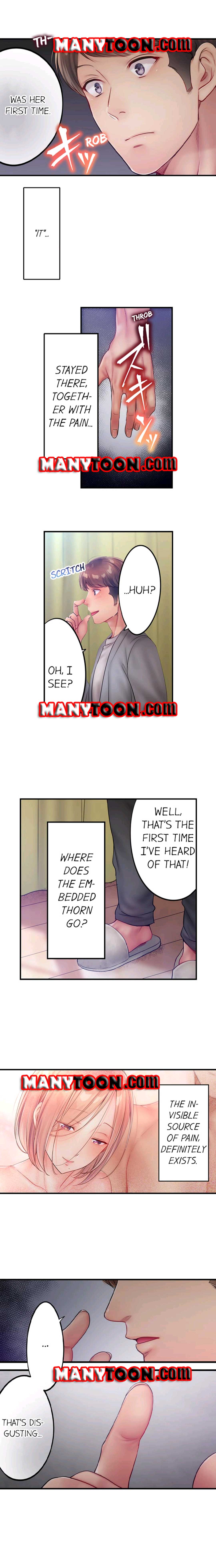 I Can’t Resist His Massage! Cheating in Front of My Husband’s Eyes - Chapter 64 [photo 4] - MangaPorn