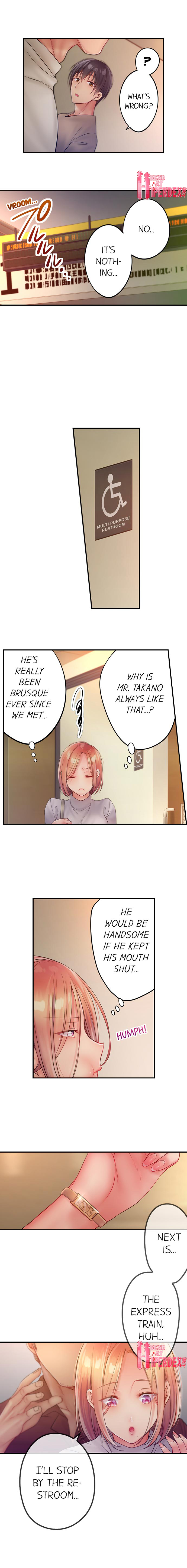 I Can’t Resist His Massage! Cheating in Front of My Husband’s Eyes - Chapter 66 [photo 9] - MangaPorn