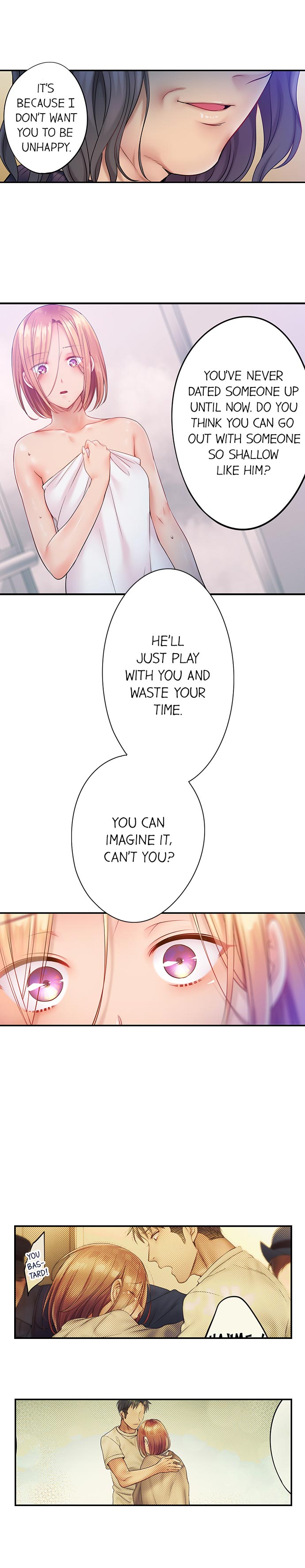 I Can’t Resist His Massage! Cheating in Front of My Husband’s Eyes - Chapter 72 [photo 7] - MangaPorn