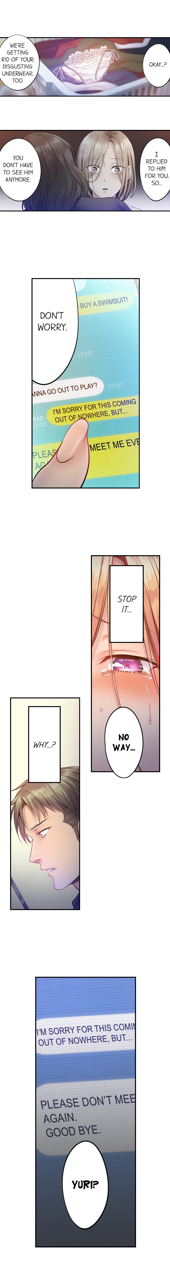 I Can’t Resist His Massage! Cheating in Front of My Husband’s Eyes - Chapter 72 [photo 9] - MangaPorn