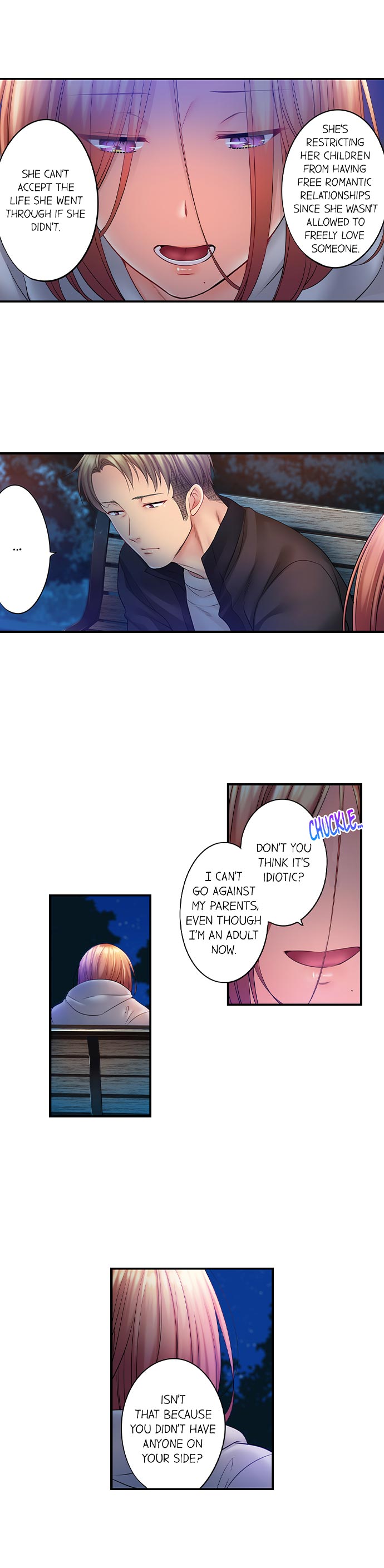 I Can’t Resist His Massage! Cheating in Front of My Husband’s Eyes - Chapter 73 [photo 9] - MangaPorn