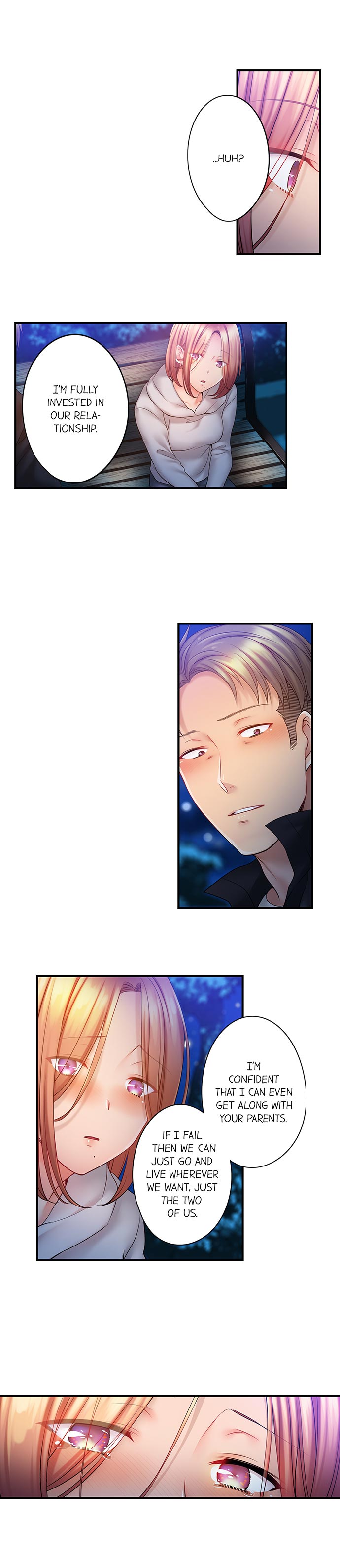 I Can’t Resist His Massage! Cheating in Front of My Husband’s Eyes - Chapter 74 [photo 2] - MangaPorn