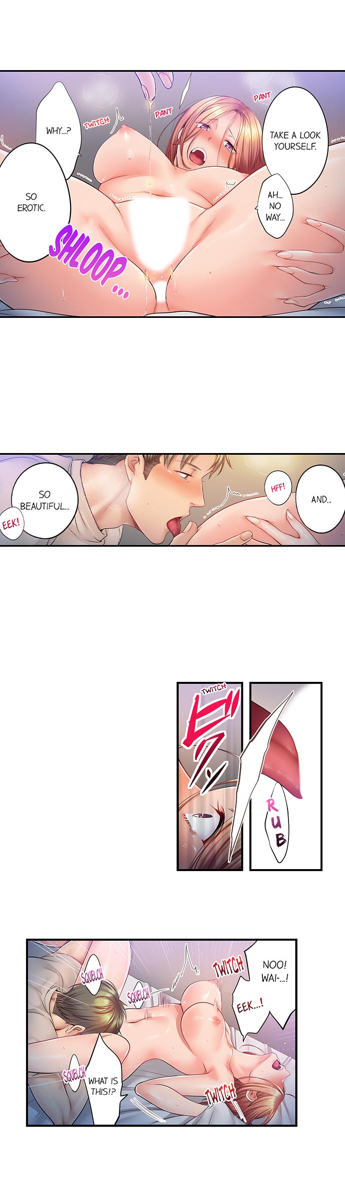 I Can’t Resist His Massage! Cheating in Front of My Husband’s Eyes - Chapter 74 [photo 7] - MangaPorn